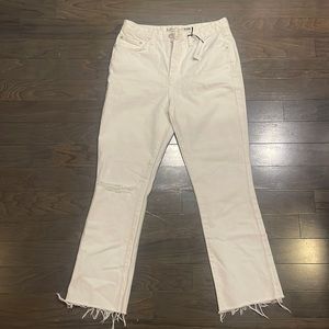 White denim Lovers and Friends jeans in size 27.